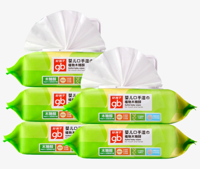 Good Boy Baby Wipes Newborn Baby Hand Special Wet Wipes - 好 孩子, transparent png download
