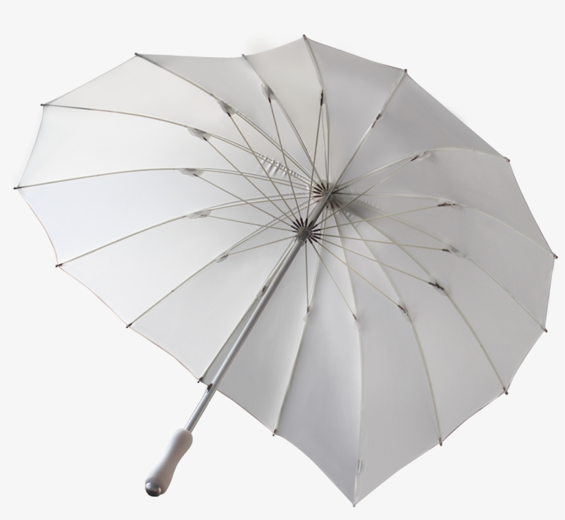 Paraguas Corazón Blanco - Umbrella, transparent png download
