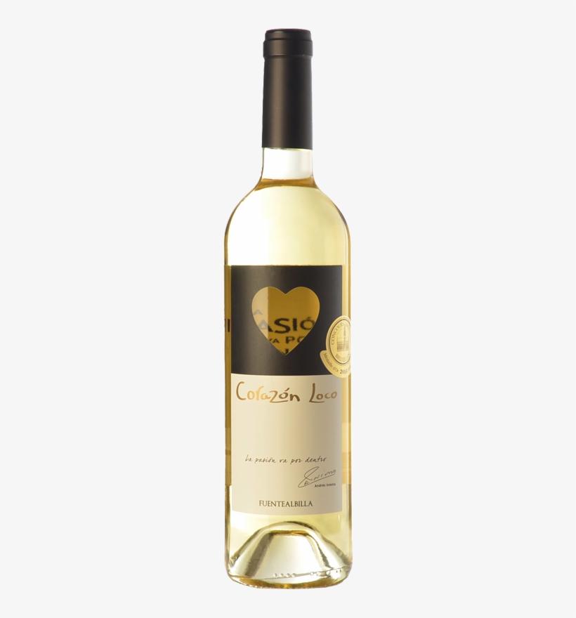 Corazón Loco Blanco 2015 - Corazon Loco Verdejo, transparent png download