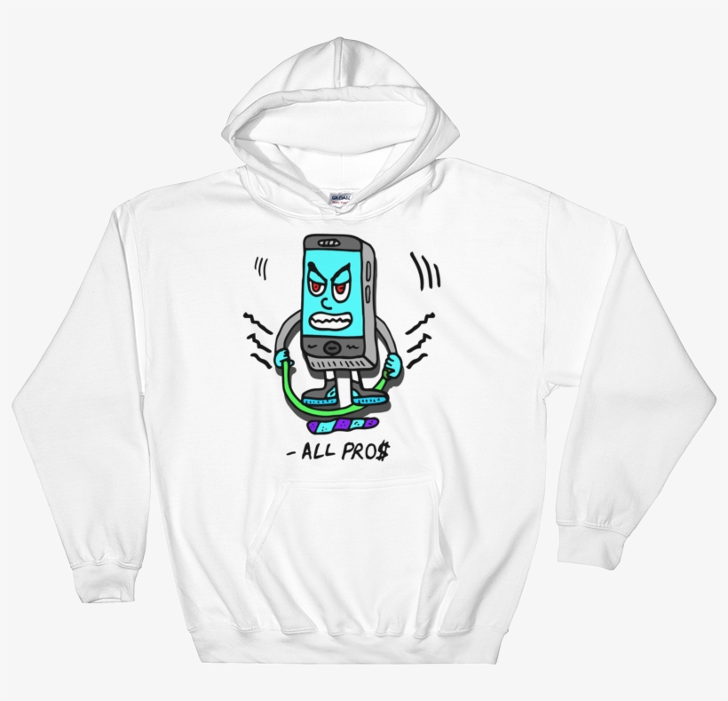 Image Of White Cell Phone Jumping Hoody - Bts Hoodie, transparent png download