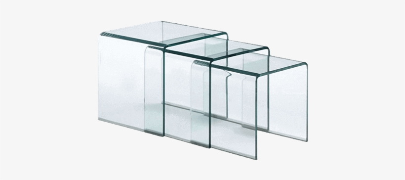 Explorer Glass Nesting Tables - Zuo Modern Explorer Nesting Table, transparent png download