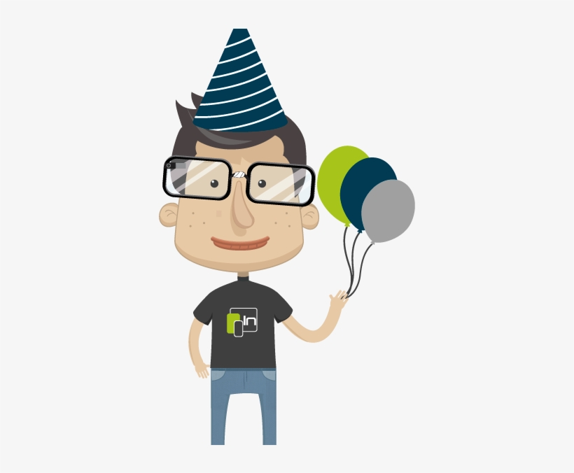 Steeve Com Balãµes - Inteegra, transparent png download