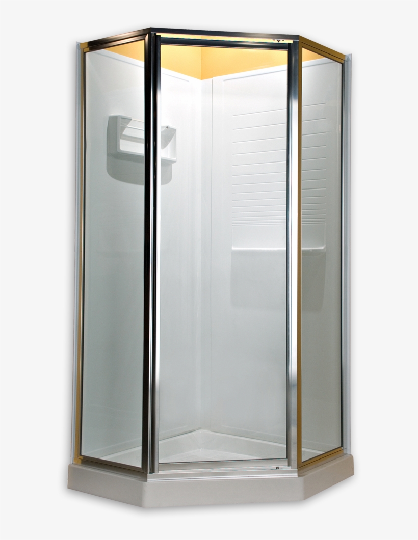 American Standard Custom Euro Frameless Neo-angle Door, transparent png download