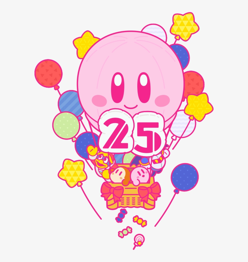 Kirby 25th Anniversary - Kirby 25th Anniversary Phone, transparent png download