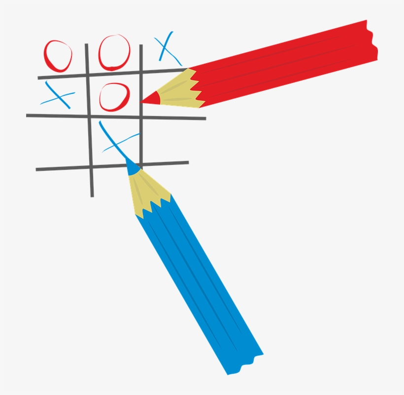 Tic Tac Toe, Play, Competition, Pens, Tournament - Tic-tac-toe, transparent png download