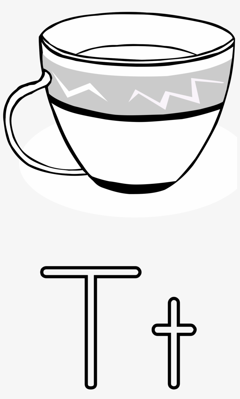 This Free Icons Png Design Of Letra T De Taza, transparent png download