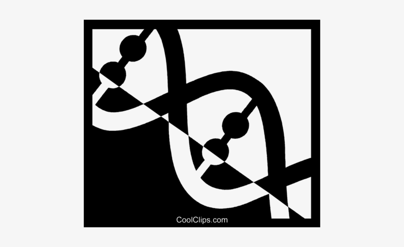 Dna Royalty Free Vector Clip Art Illustration - Graphic Design, transparent png download