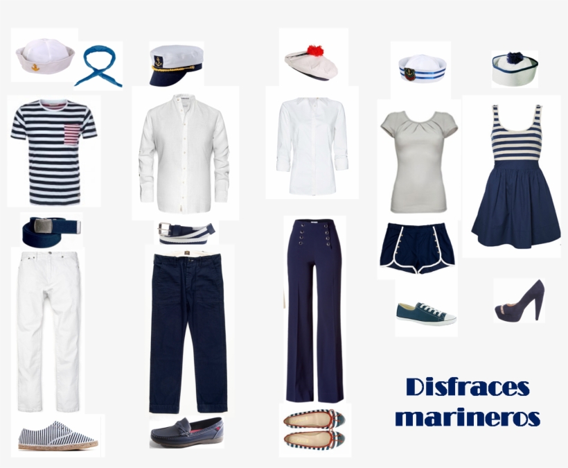 El Alumnado De Sexto Curso Irá Disfrazo De La Tripulación - Moda Navy, transparent png download