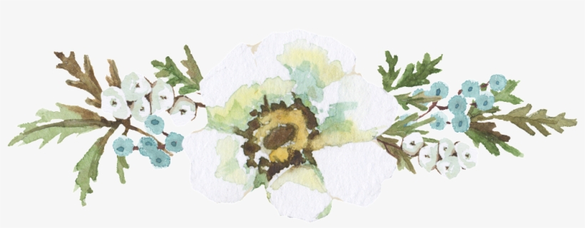 Flores Blancas Ornamento Decoracion De Moda Png - Portable Network Graphics, transparent png download