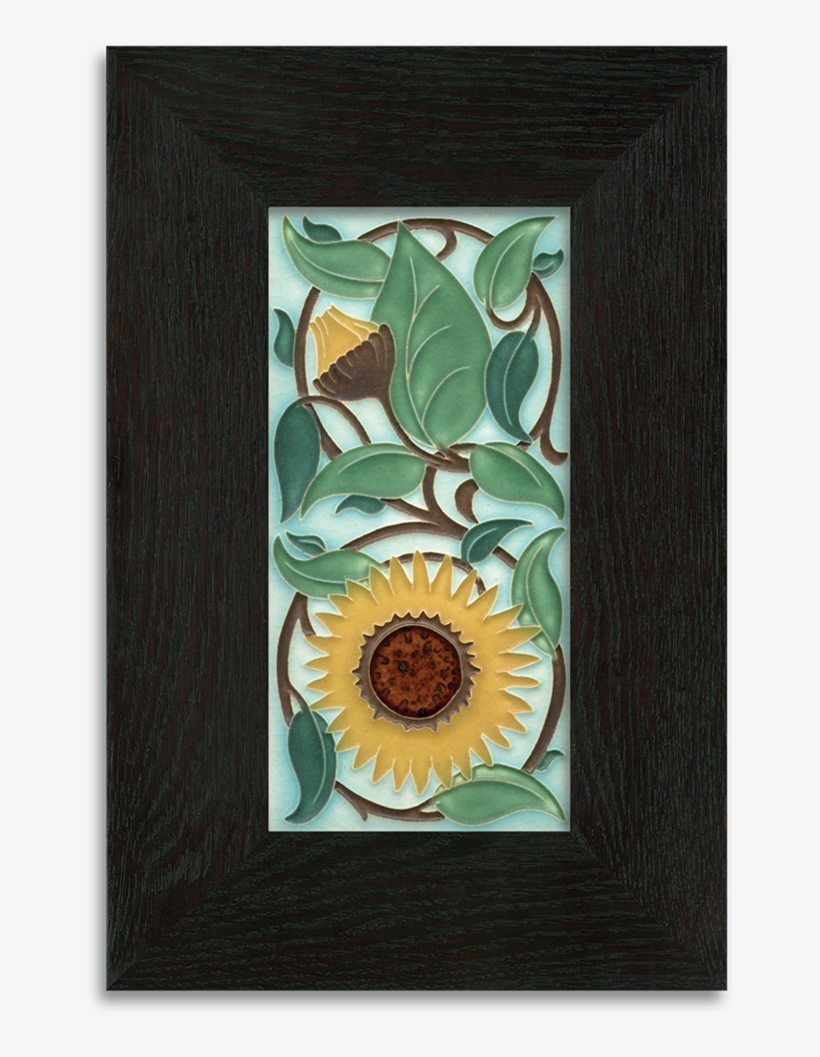 Tile In 2-inch Oak Park Frame - Arts And Crafts Tiles 2018 Wall Calendar, transparent png download