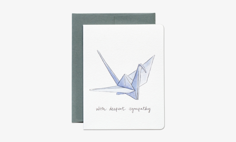 The Orizuru Is A Classic Japanese Origami Design, And - Origami Paper, transparent png download