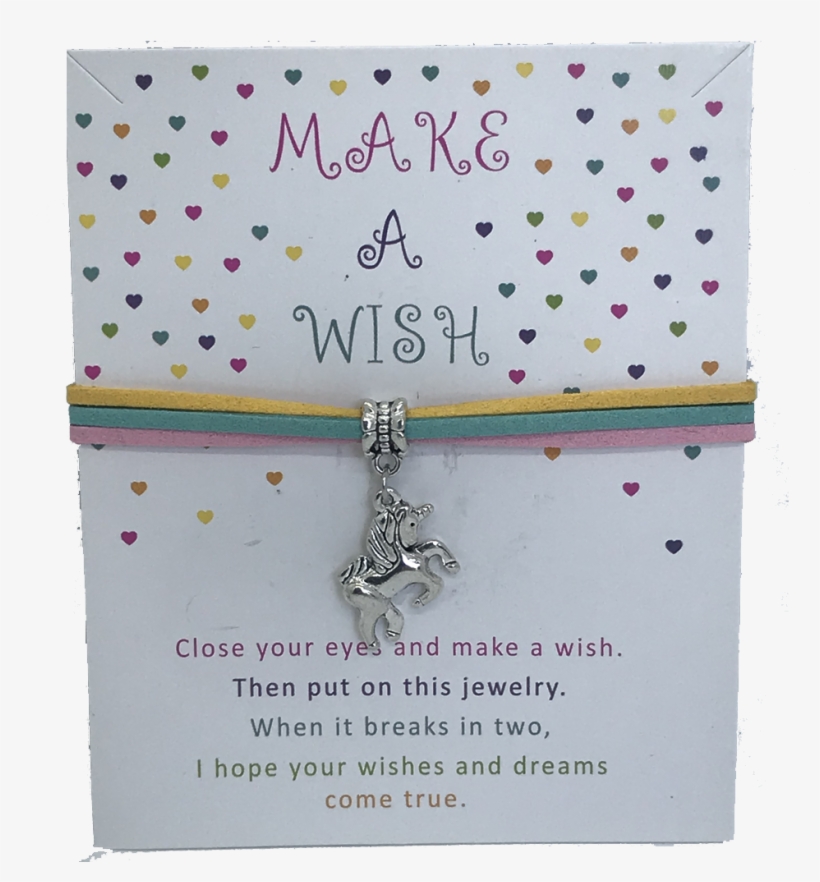 Unicorn Charm Bracelet - Paper, transparent png download