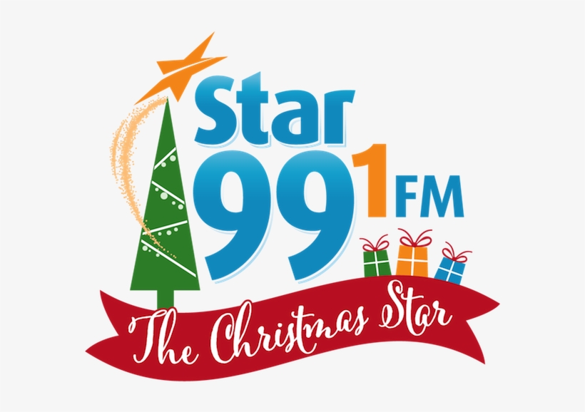 Christmas Star 991 - Star 99.1, transparent png download