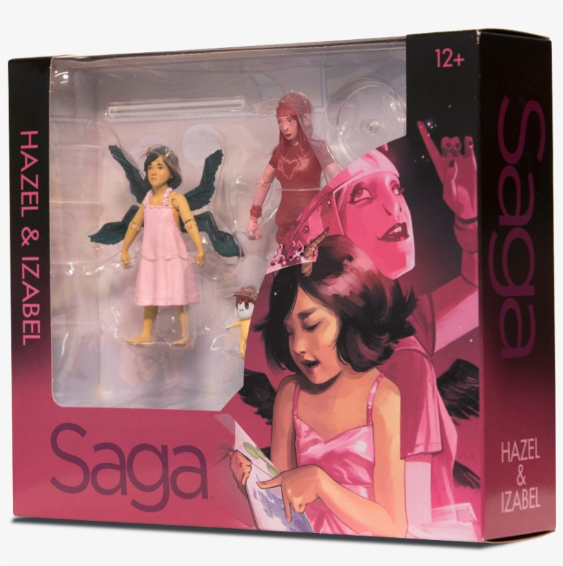 Saga Hazel & Izabel Action Figure 2-pack - Saga Action Figures, transparent png download