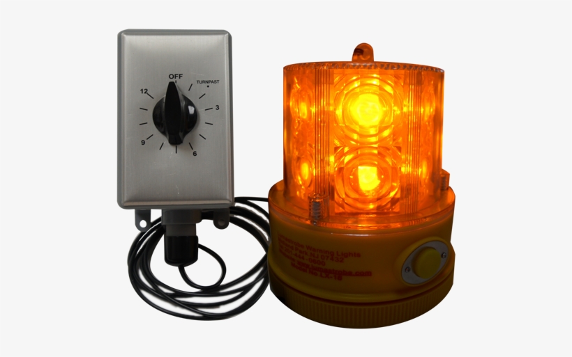 Led Beacon With Timer - Strobe Light, transparent png download