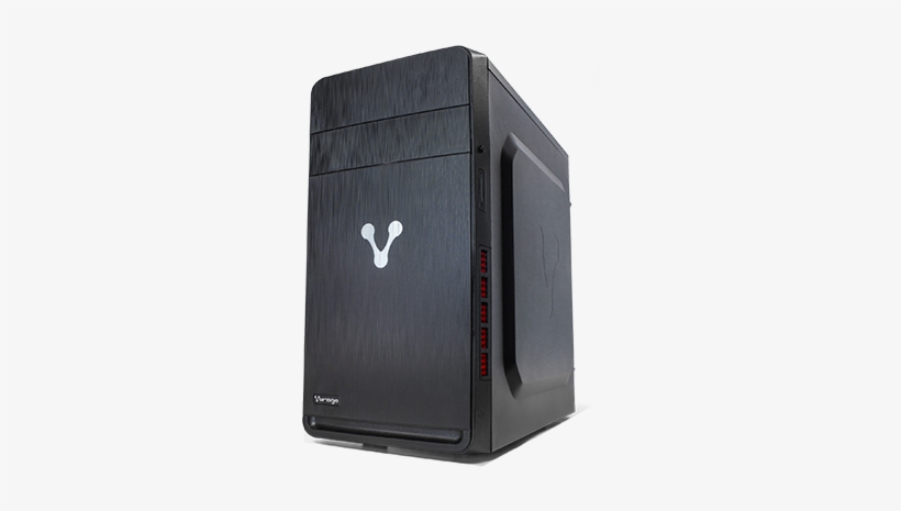 Computadora De Escritorio Volt - Gabinete Pc Micro Atx, transparent png download