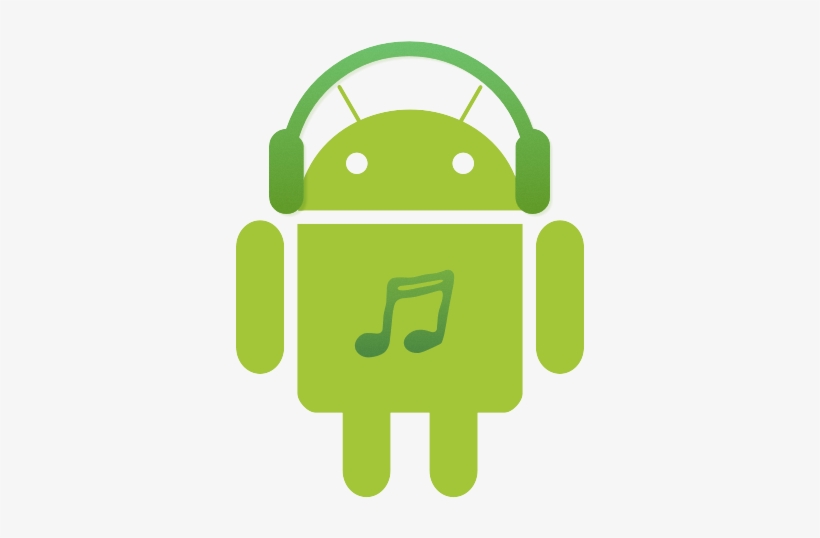 Android Listening To Music - Android Png, transparent png download