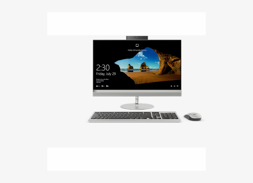 Computadora Aio Lenovo Ideacentre 520-24arr - Ideacentre Aio 520 24iku, transparent png download