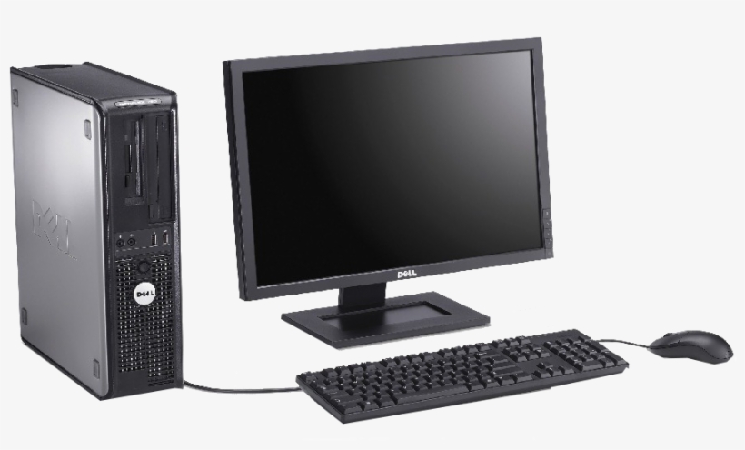 Recertified - Dell Desktop Computer 755 Core 2 Duo, transparent png download