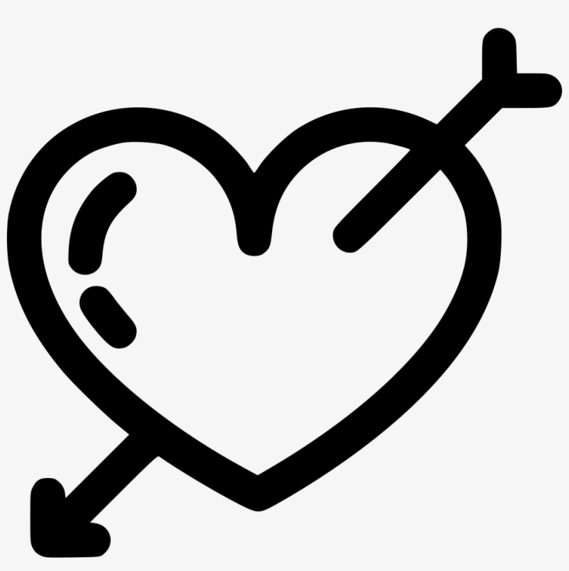 Heart And Arrow - Scalable Vector Graphics, transparent png download