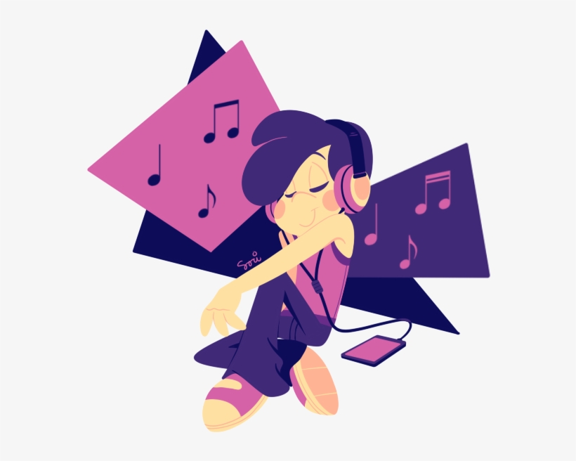 Pop Listening To Music - Music, transparent png download