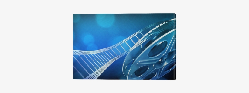 Cuadro En Lienzo Cinéma Cinta De Película • Pixers® - Cinema Reel, transparent png download