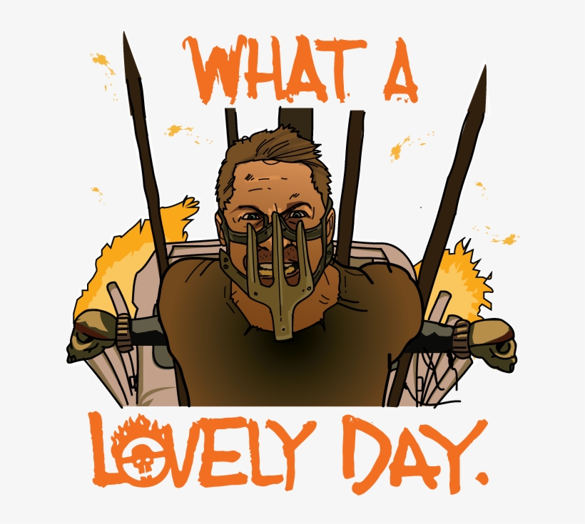 Cree Esta Ilustración Inspirada En Uno De Los Momentos - Mad Max: Fury Road, transparent png download