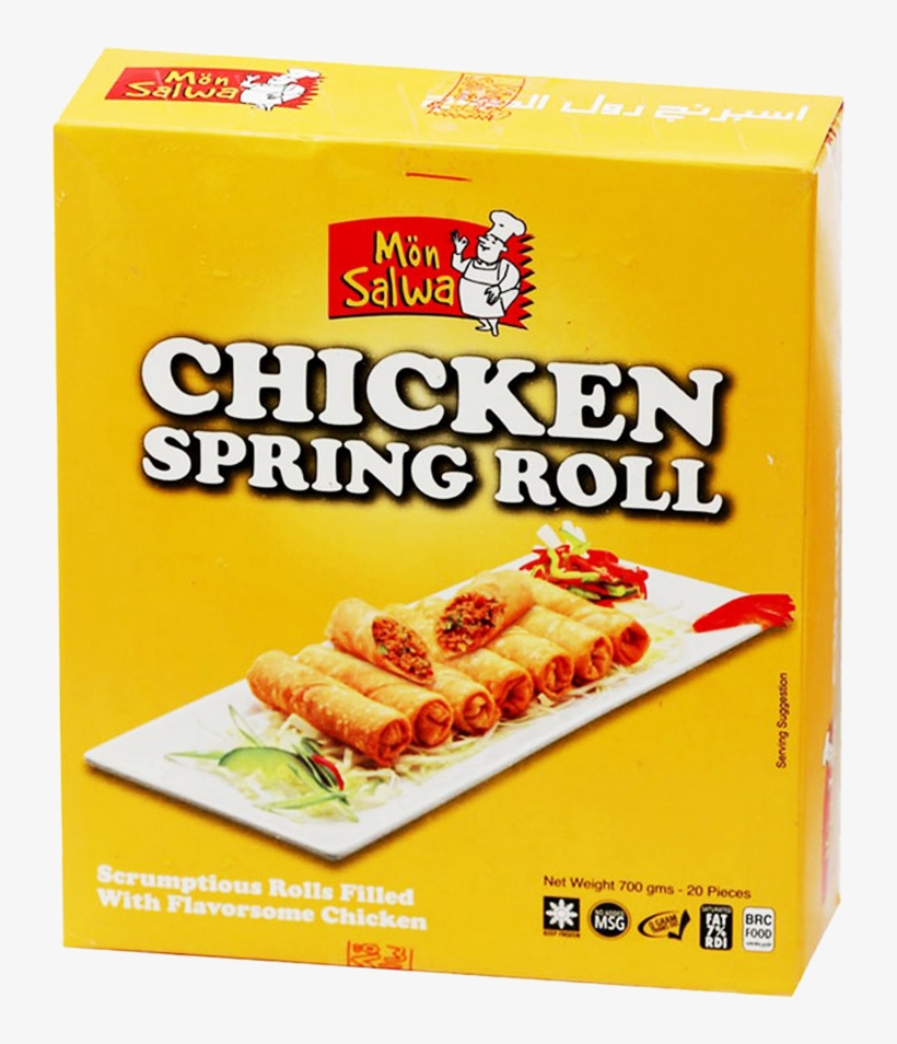 Mon Salwa Chicken Spring Roll 700 Gm - Monsalwa, transparent png download