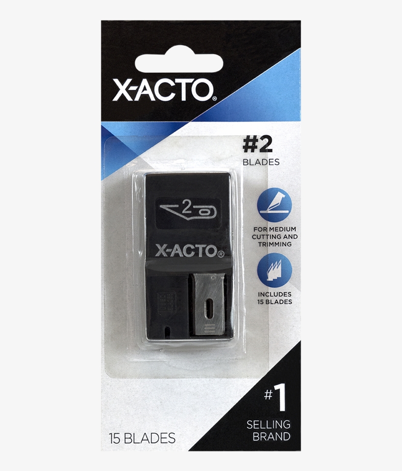 From The Manufacturer - X-acto Dispenser With #2 Blades, Pack, transparent png download