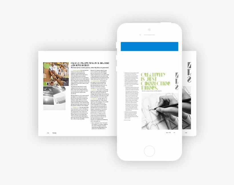 Mobile Friendly Flipbook - Mobile Device, transparent png download