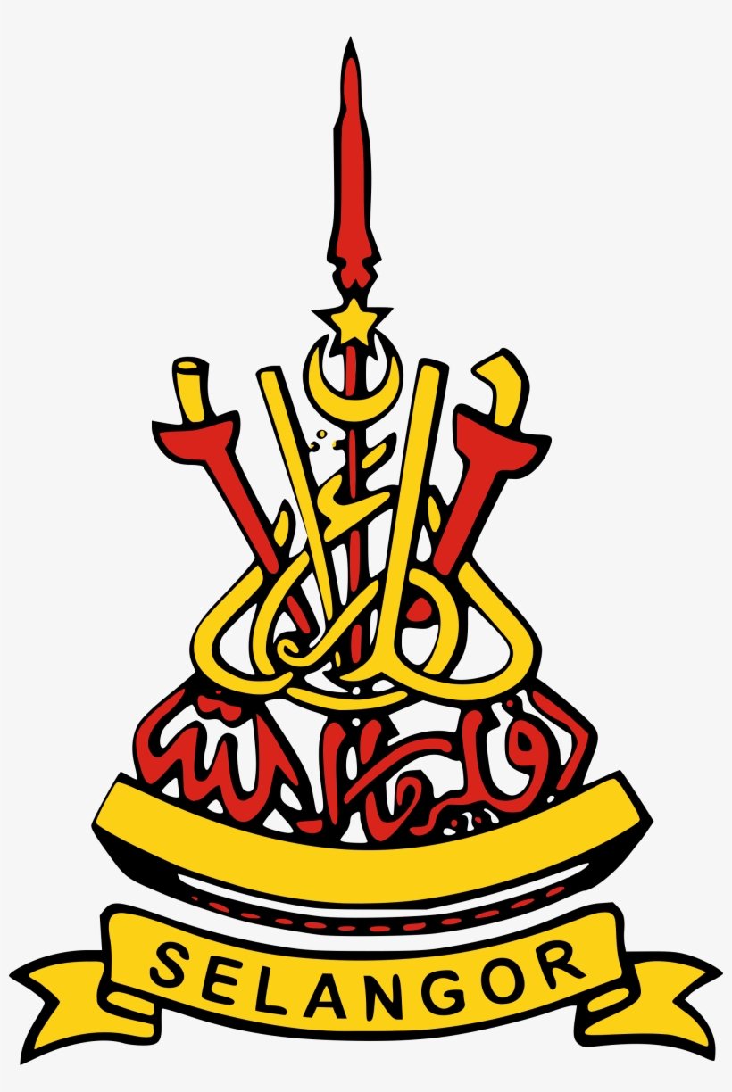 Flag Clipart Selangor - Selangor Coat Of Arms, transparent png download