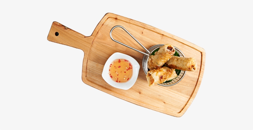 Cooked To Order - Spring Roll Top View Png, transparent png download
