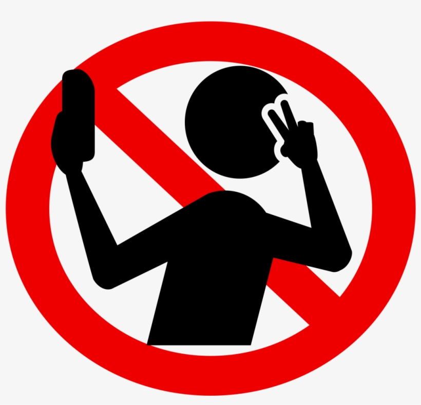 Taking Selfies - No Selfies, transparent png download