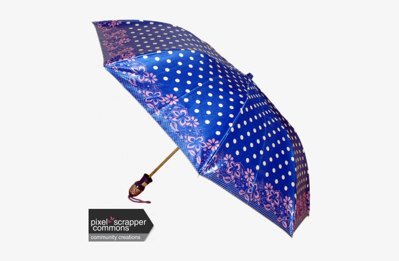 Blue Umbrella - Digital Scrapbooking, transparent png download