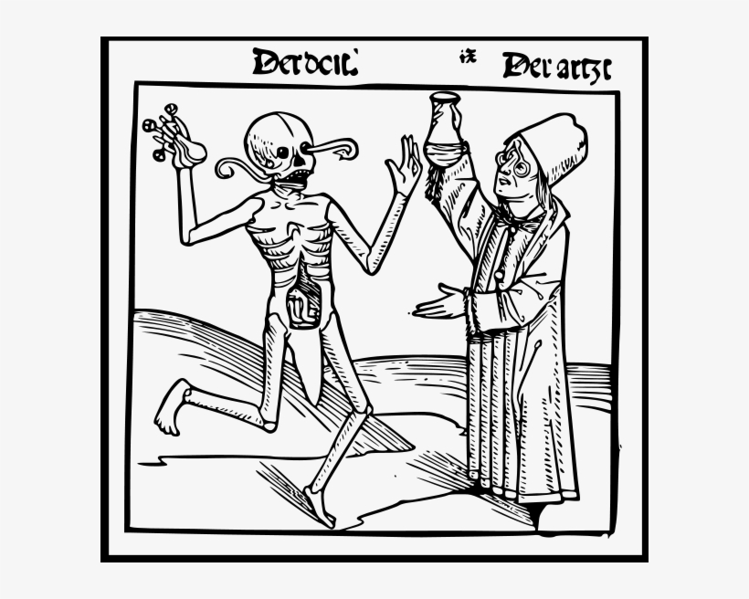 La Danza De La Muerte 2 Png Image - Johannes Widmann: Schriften Zur Medizin: Die Syphilis, transparent png download