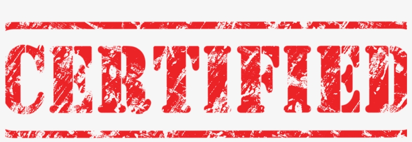 What Is An Apostille Or Certification - Certified Stamp Transparent, transparent png download