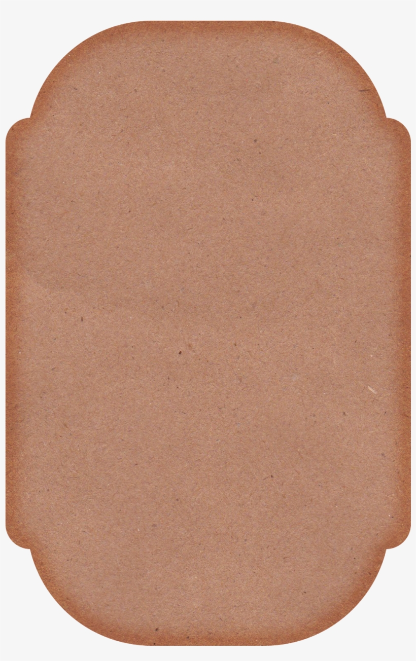 Kraft Paper Label - Construction Paper, transparent png download