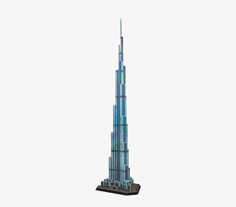 Burj Khalifa Png File - Cubicfun 3d Puzzle Burj Khalifa - Dubai, transparent png download