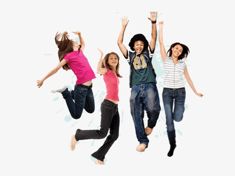 A Program Designed Specially For Adolescents & Young - Group Jumping, transparent png download