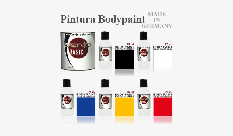 Pintura Aerografia Bodypaint Senjo - Senjo Color Senjo-color Basic Bodypaint 75ml - Pink, transparent png download