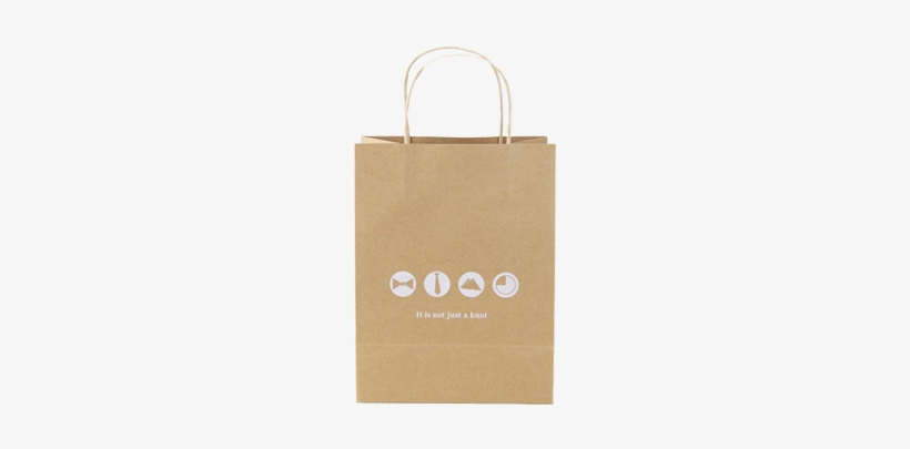 Recycled Kraft Paper Bags With Twisted Handle - Recycling, transparent png download