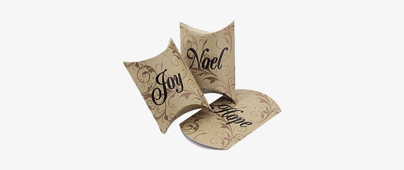 Custom Kraft Paper Gift Pillow Boxes Wholesale Kraft 24