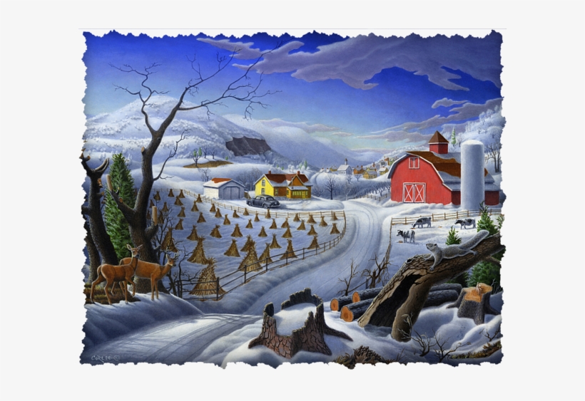 Click And Drag To Re-position The Image, If Desired - Background Middle Ground Foreground Winter, transparent png download