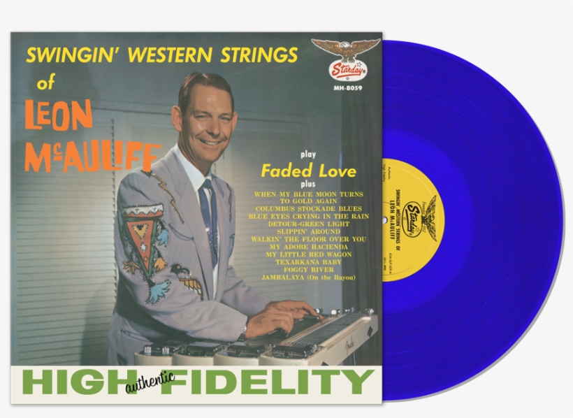 Swingin Western Strings Of Leon Mcauliff - The Swingin' Western Strings Of Leon Mcauliff, transparent png download