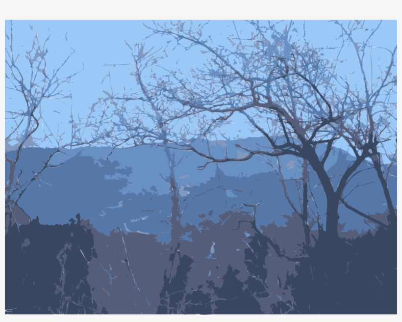 Tree Computer Icons Mountain Winter - Icon, transparent png download