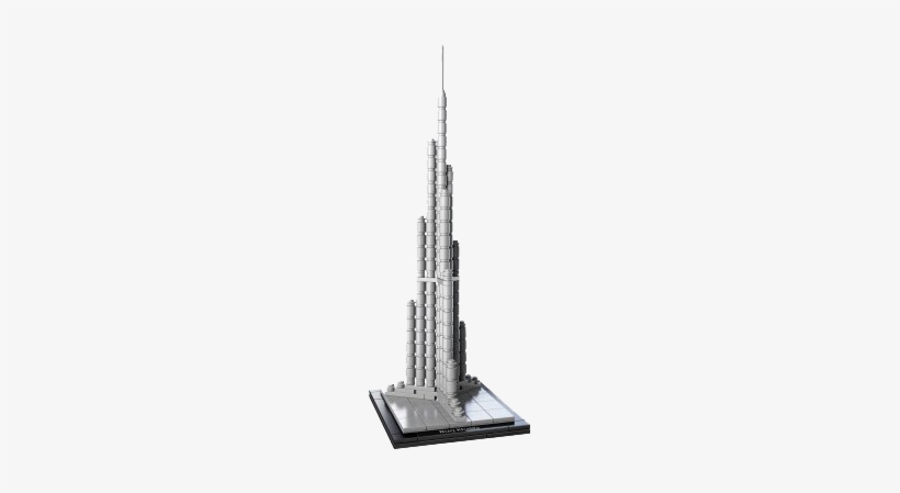 Dubai Clipart Png - Lego 21008 Architecture Burj Khalifa, transparent png download