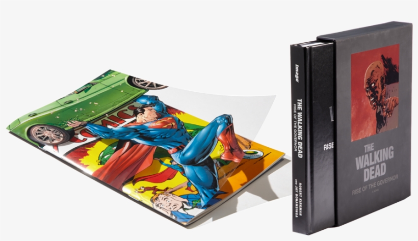 Superman And Walking Dead - Superman, transparent png download