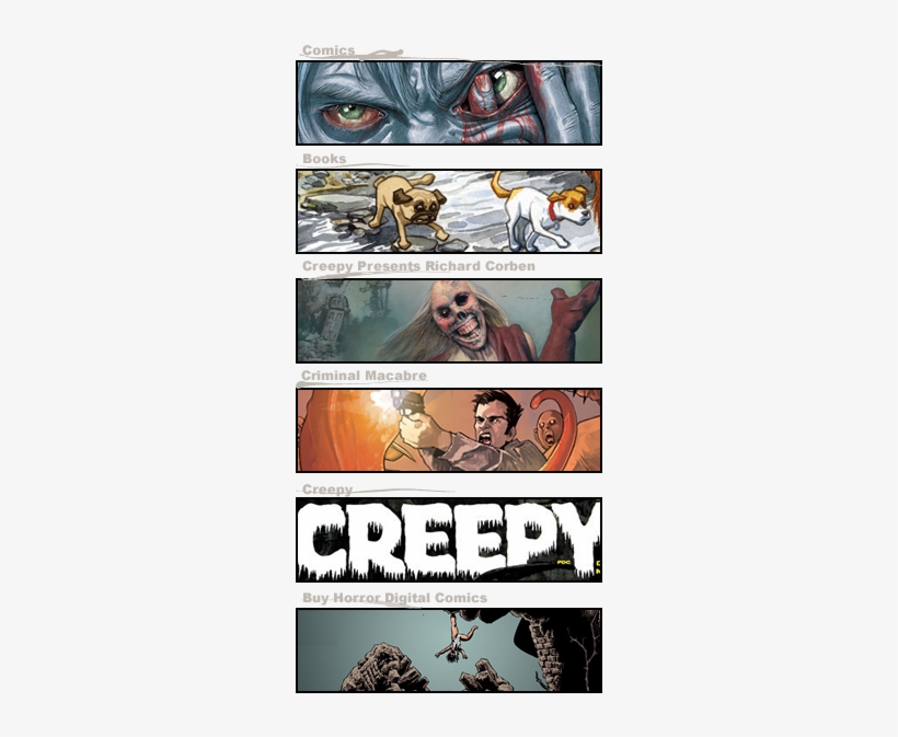 Links - Creepy Presents Richard Corben [book], transparent png download