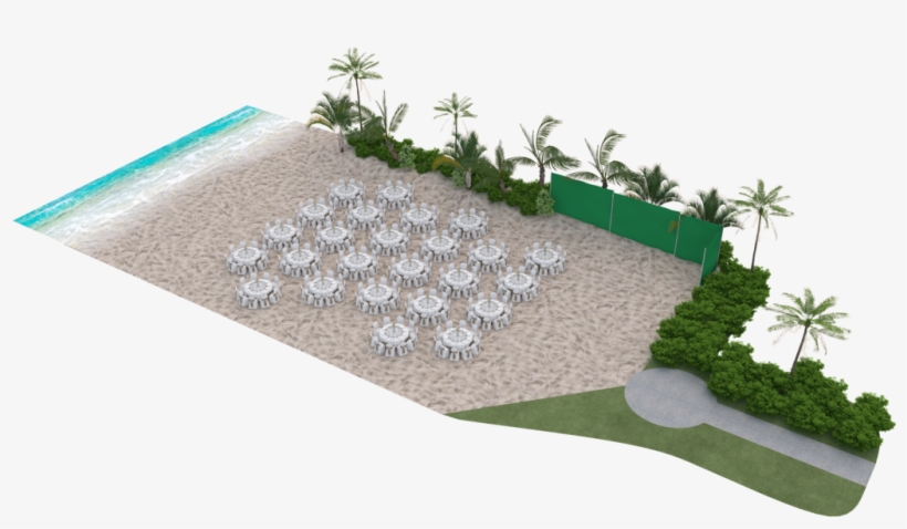 Secrets Capri Riviera Cancun - Lawn, transparent png download