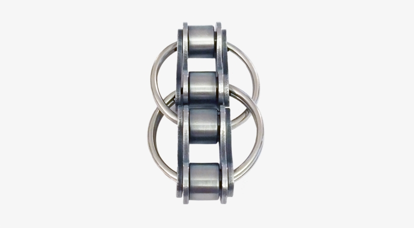 Smooth Roller Chain Link Fidget - Bicycle Chain, transparent png download